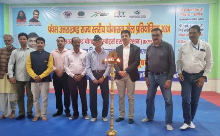 THDC इंडिया लिमिटेड द्वारा 5 वी उत्तराखंड राज्य स्तरीय योगासन खेल प्रतियोगिता का आयोजन! समाचार UP/UK