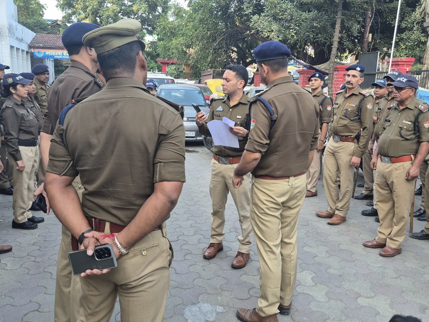 SSP नैनीताल पुलिस बल के साथ स्वयं मैदान में उतरे! समाचार UP/UK