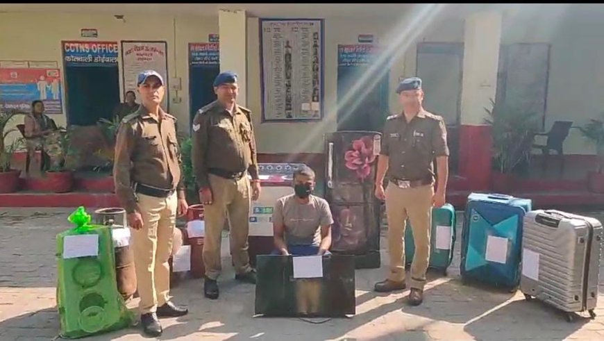 डोईवाला क्षेत्र में चोरी की घटना का पुलिस ने किया अनावरण