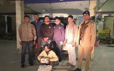 261 ग्राम स्मैक के साथ नशा तस्कर गिरफ्तार! समाचार UP/UK