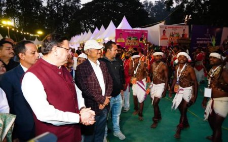 मुख्यमंत्री पुष्कर धामी ने आदि गौरव महोत्सव मे शिरकत की! समाचार UP/UK