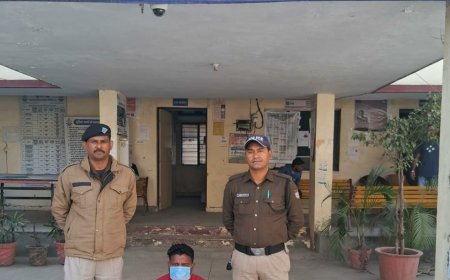 Doon Police ने 6 किलो से ज्यादा अवैध गांजे के साथ अभियुक्त को किया गिरफ्तार! समाचार UP/UK