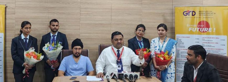 जी.आर.डी के पांच छात्र-छात्राओं को मिलेंगे दीक्षांत समारोह में मेडल! समाचार UP/UK