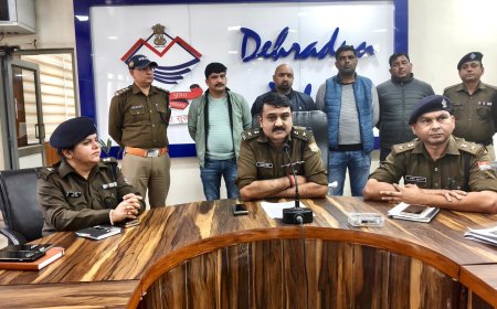 देहरादून में प्रॉपर्टी डीलर की हत्या के मास्टरमाइंड को पुलिस ने किया गिरफ्तार l समाचार UP/Uk