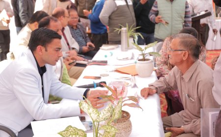 देहरादून DM ने शिविर शिविर लगाकर लोगों की शिकायतें सुनी l समाचार UP/UK