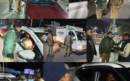 शराब पीकर गाड़ी चला रहे लोगों को Doon Police ने सिखाया कानून का पाठ l समाचार UP/UK