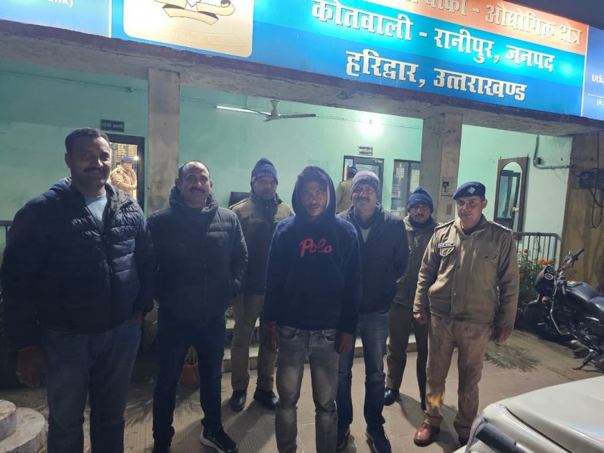 पुलिस पर लोहे की रॉड से हमला करने वालो को STF ने पकड़ा l समाचार UP/UK