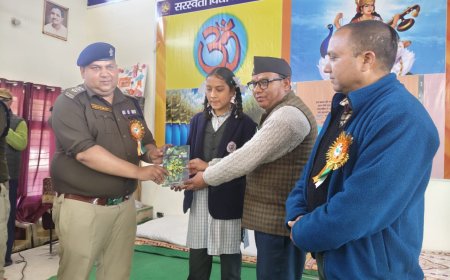 पुलिस की पाठशाला : नशे और साइबर क्राइम को लेकर किया जागरूक ll समाचार UP/UK