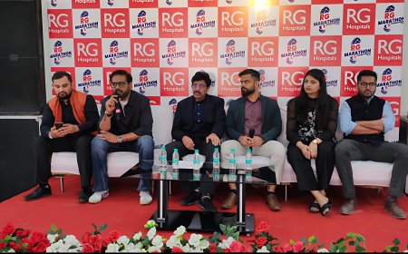 देहरादून में RG Hospital द्वारा  हेल्थ रन- आरजी मैराथन 7.0 का आयोजन ll समाचार UP/UK
