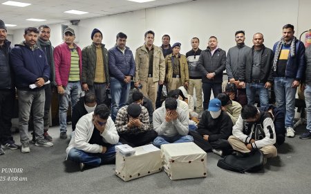 STF और पटेल नगर पुलिस की बड़ी कार्यवाही,Cyber Fraud गिरोहा का भंडाफोड़ ll समाचार UP/UK