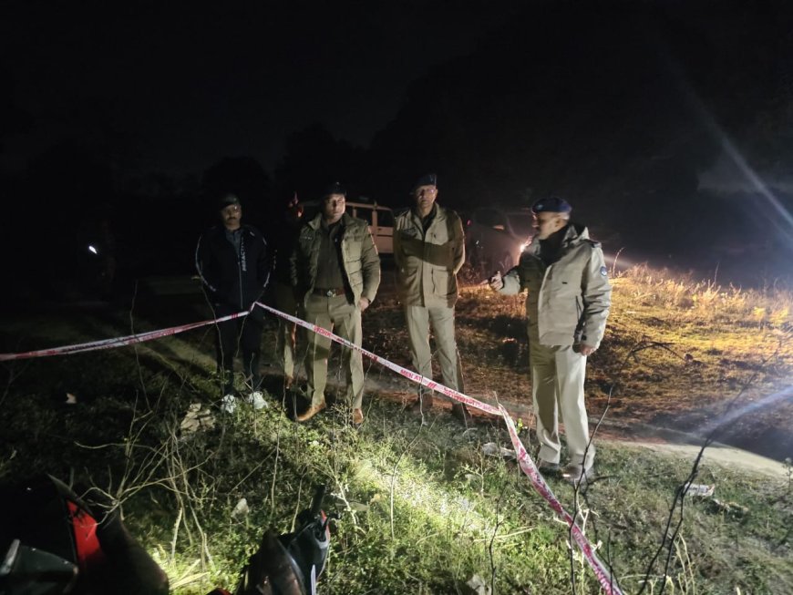 Haridwar : पुलिस ने देर रात किया एनकाउंटर, बदमाश के पैर में लगी गोली ll समाचार UP/UK