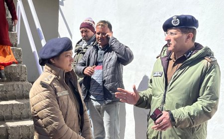 PM Modi उत्तराखंड की Harsil valley पहुंचेंगे, DGP उत्तराखंड ने किया निरीक्षण ll समाचार UP/UK