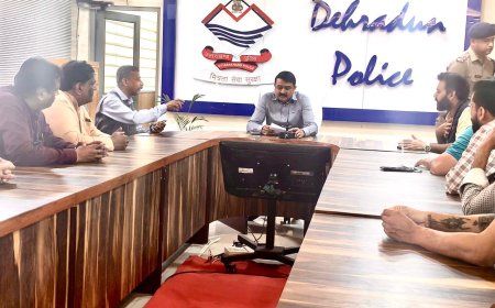 व्यापारियों के उत्पीड़न को लेकर SSP देहरादून से मिले संगठन के लोग  ll समाचार UP/UK