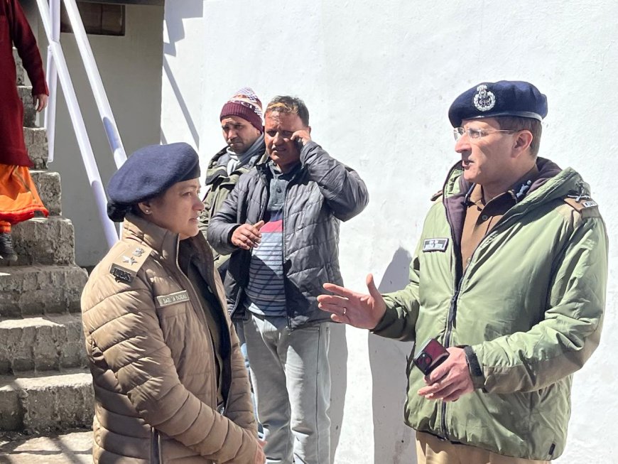 PM Modi उत्तराखंड की Harsil valley पहुंचेंगे, DGP उत्तराखंड ने किया निरीक्षण ll समाचार UP/UK