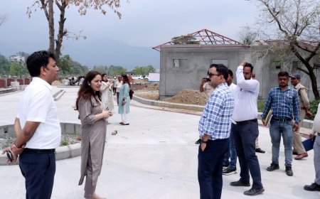 Dehradun : सहस्त्रधारा रोड पर चिल्ड्रन ट्रेफिक पार्क का किया निरीक्षण ll समाचार UP/UK