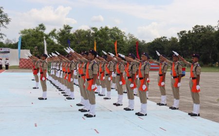 हरिद्वार : परिवहन विभाग द्वारा नव चयनित 112 परिवहन आरक्षीयों की पासिंग आउट परेड ll समाचार UP/UK