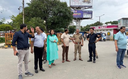 देहरादून ISBT पर जाम और अवैध पार्किंग को लेकर किया निरीक्षण l समाचार UP/UK