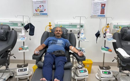 दून पुलिस बनी मददगार, अस्पताल में भर्ती व्यक्ति को किया रक्तदान l समाचार UP/UK