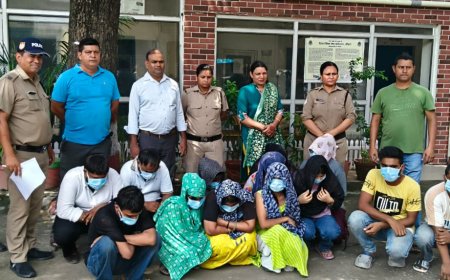 हरिद्वार मे सेक्स रैकेट का मामला : 8 महिलाएं 5 पुरुष गिरफ्तार l समाचार UP/UK