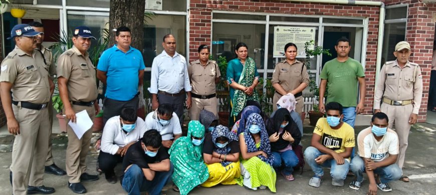 हरिद्वार मे सेक्स रैकेट का मामला : 8 महिलाएं 5 पुरुष गिरफ्तार l समाचार UP/UK